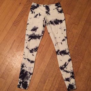 Tie dye Nike leggings